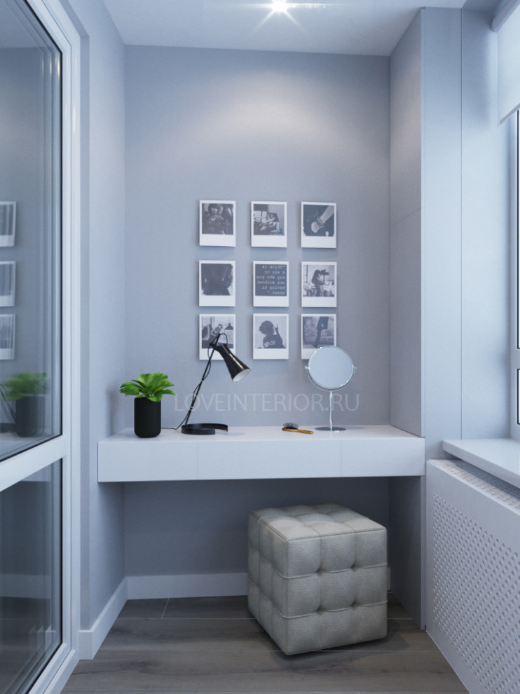 Квартира-студия для молодой девушки