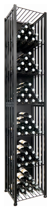 Case and Crate Bin 6 metal wine storage kit, 96 Bottles