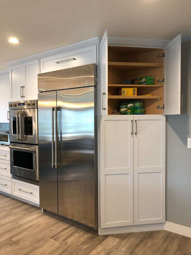 Diagonal Pantry - Modern - Kitchen - San Francisco - by RaBit Design ...