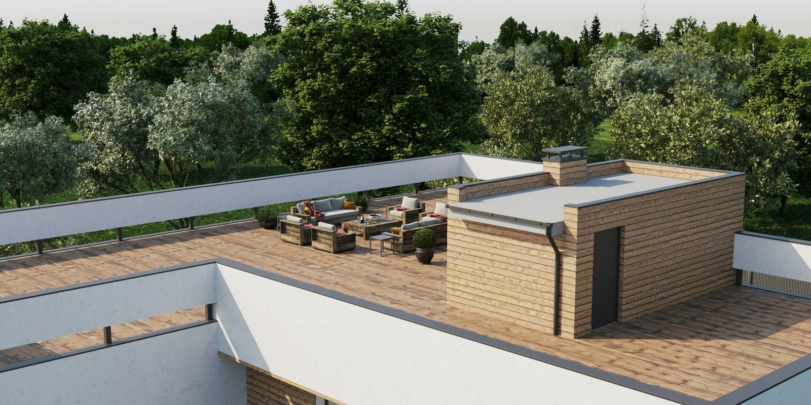 Вилла в современном стиле