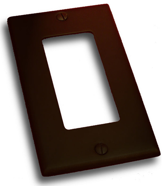 Single Rocker Outlet Plate Transitional Switch Plates And