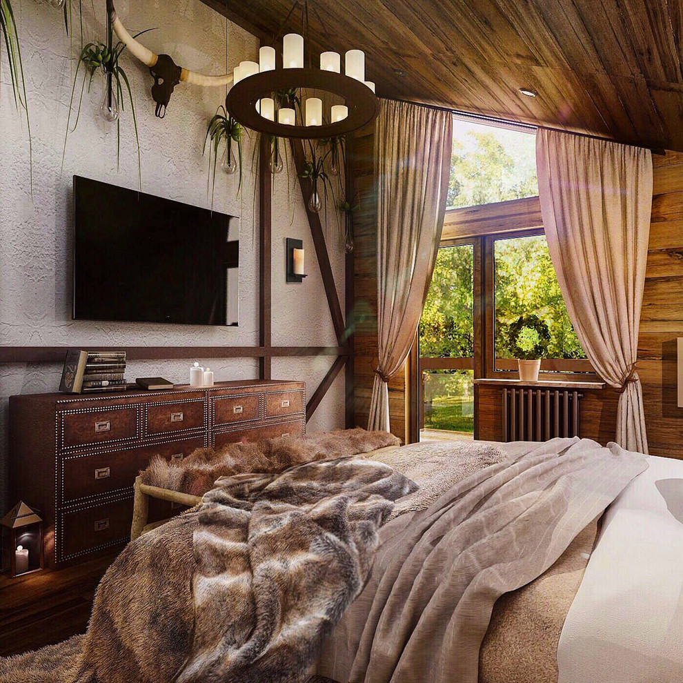 Спальня (дневное освещение) / Bedroom (daylight)