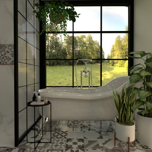 Dise&ntilde;o de ba&ntilde;o minimalistisch-badezimmer