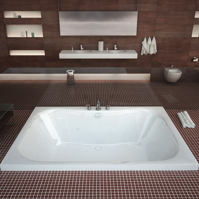 Houzz Venzi Flora 48x60 Rectangular Soaking Bathtub Venzi Flora 48x60 Rectangular Soaking Bathtub Bathtubs