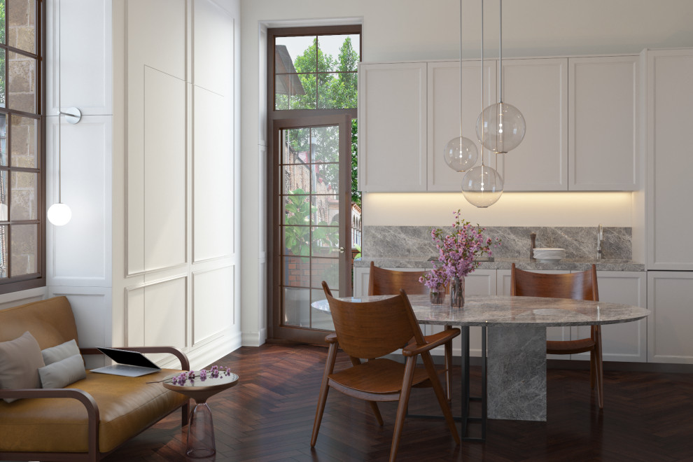 кухня-гостиная спальня