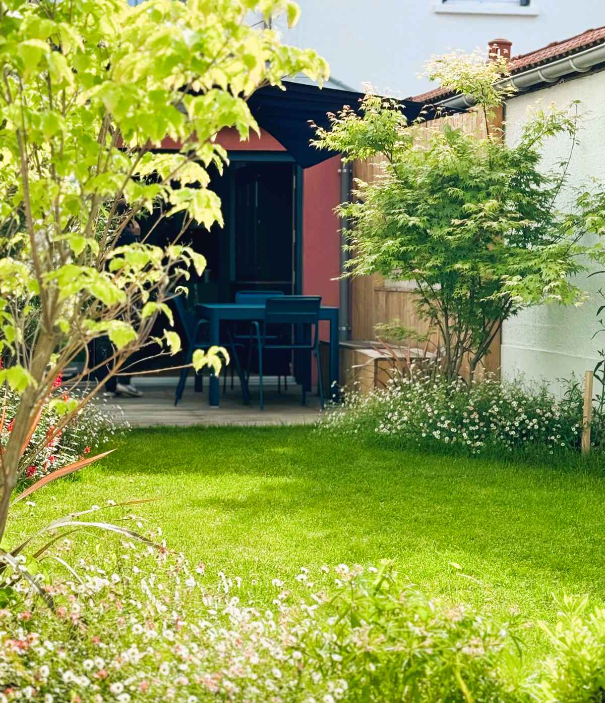 Création d'un jardin en ville