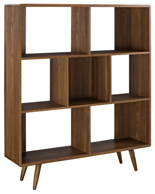 Transmit Bookcase Walnut