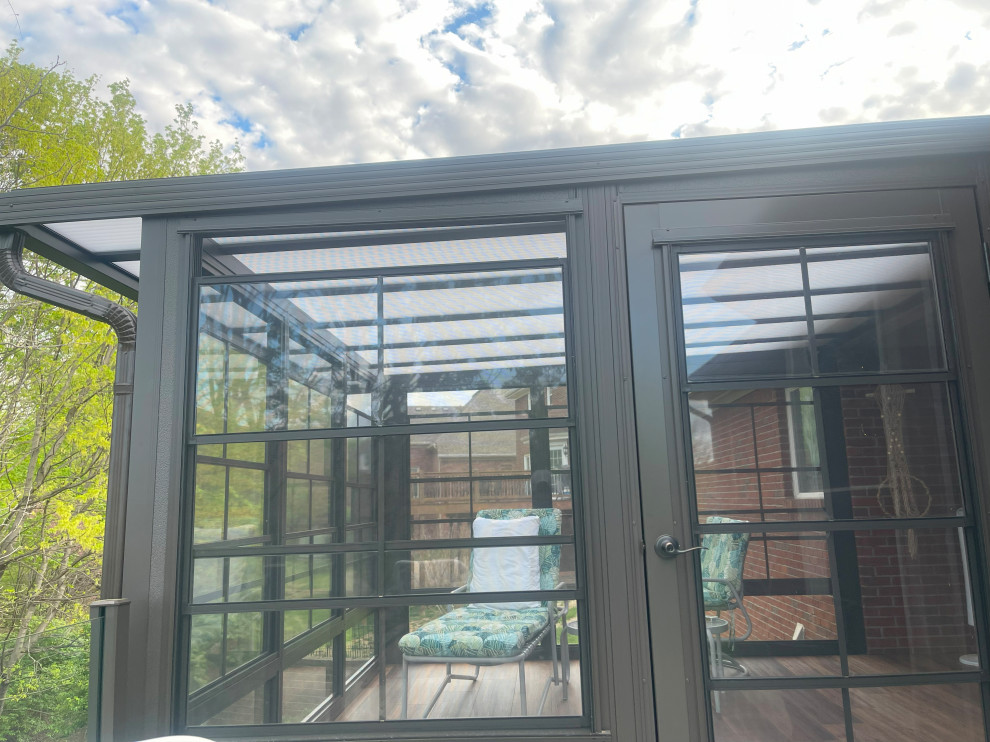 Module Sun Room Deck Refresh with Modular Sunroom - Transitional - Sunroom - Louisville ...
