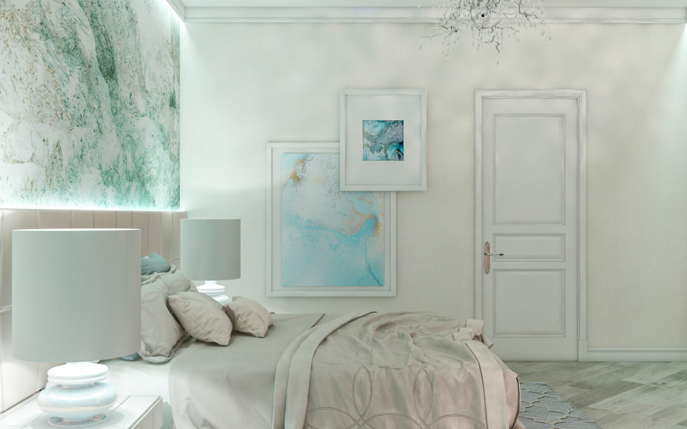 Интерьер загородного дома "Весенняя"