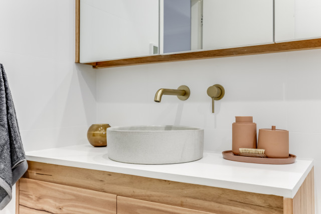 Killarney Heights - Natural modern-badrum