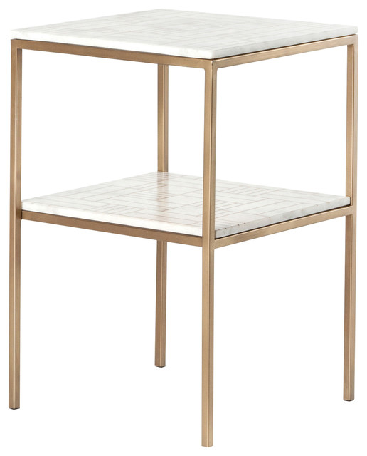 Frasco Marble Nightstand Contemporary Nightstands And Bedside Frasco Marble Nightstand Contemporary Nightstands And Bedside Tables By Intrustic Home Decor