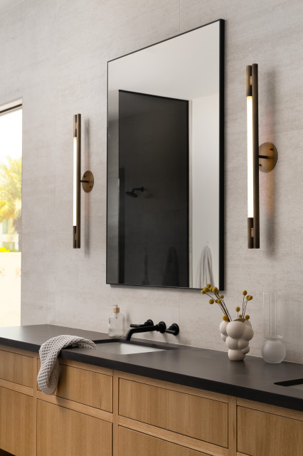 Desert Chalet contemporaneo-stanza-da-bagno