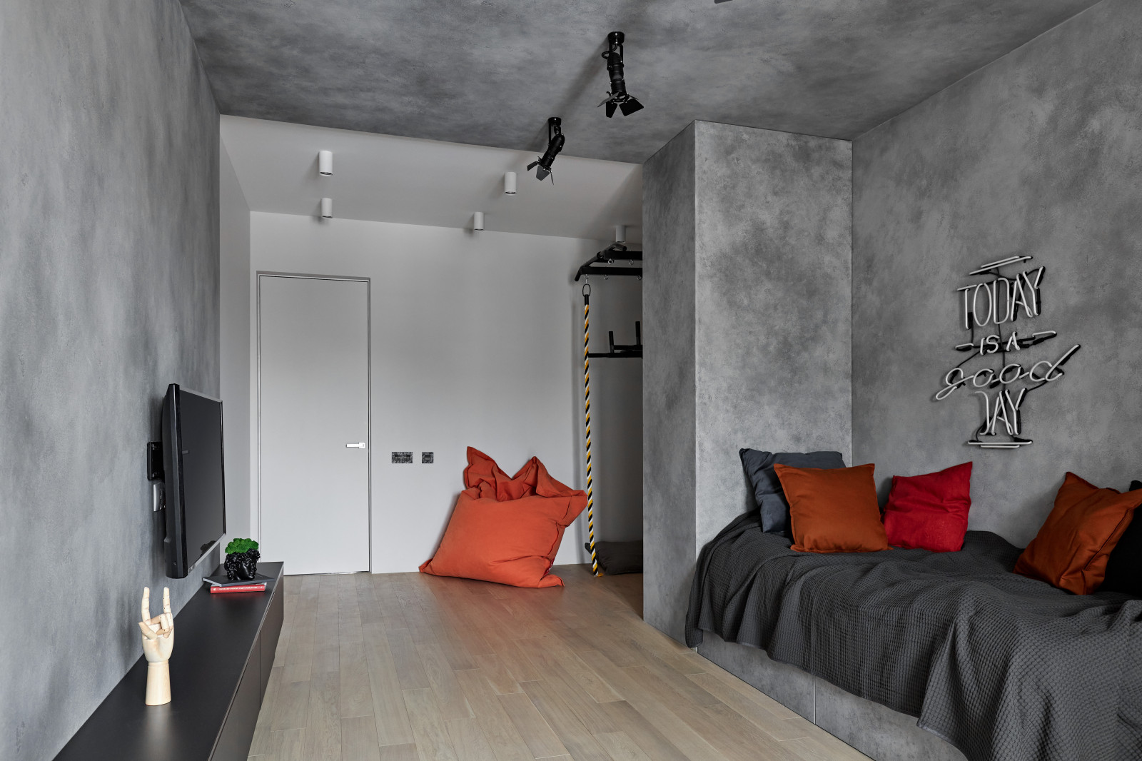 Шкаф. Подвесная тумба под TV.