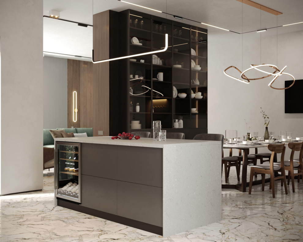 Загородный дом, минималистичный и строгий