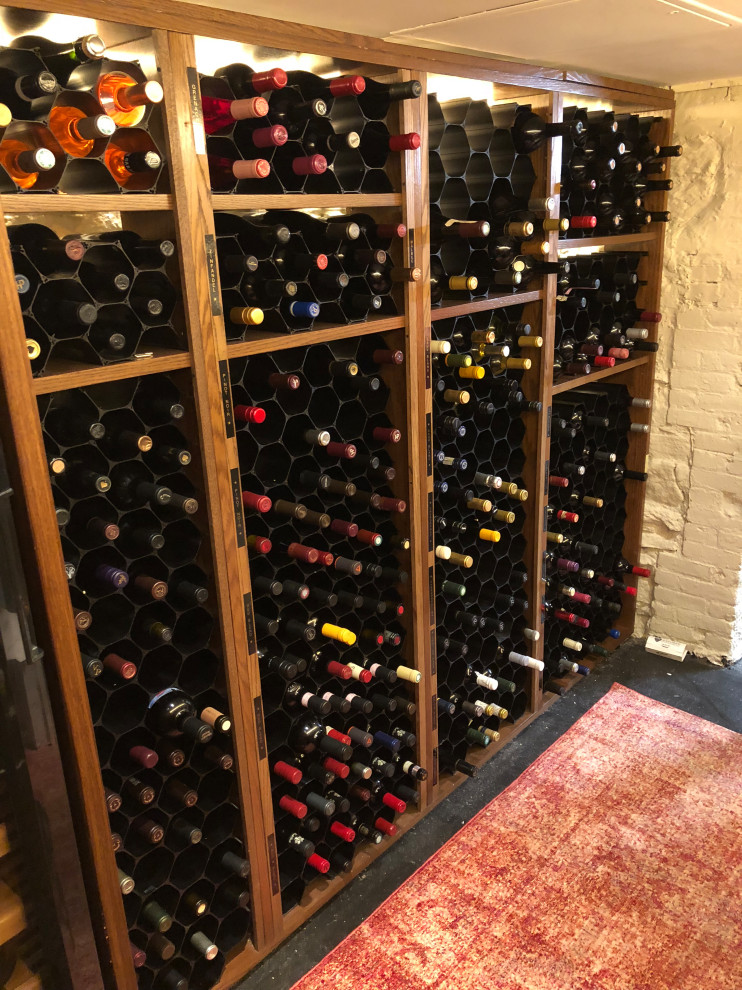 Photo of a modern wine cellar in New York.