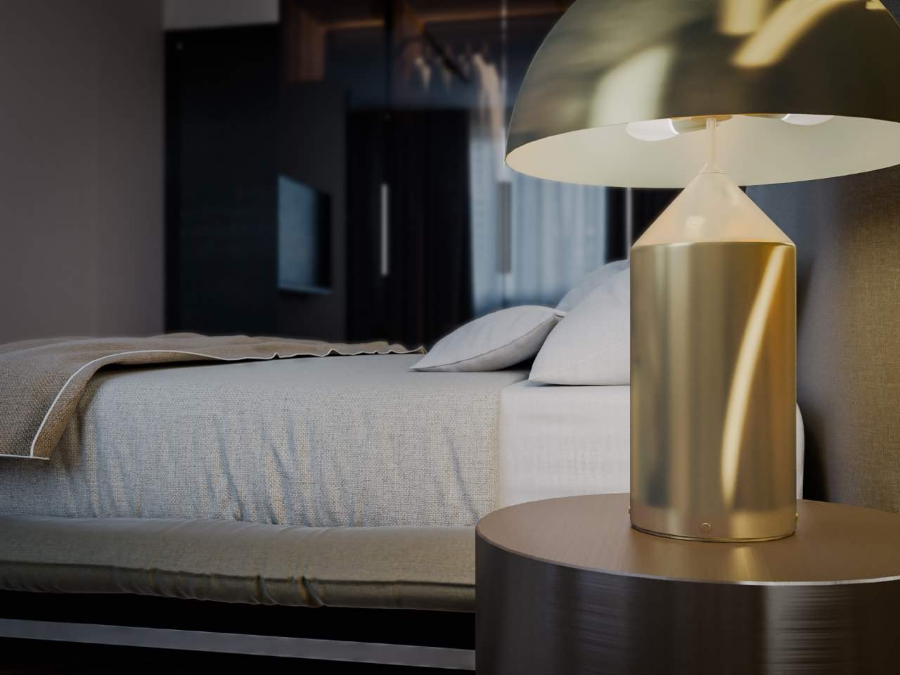 Двухкомнатная элитная квартира в итальянском стиле