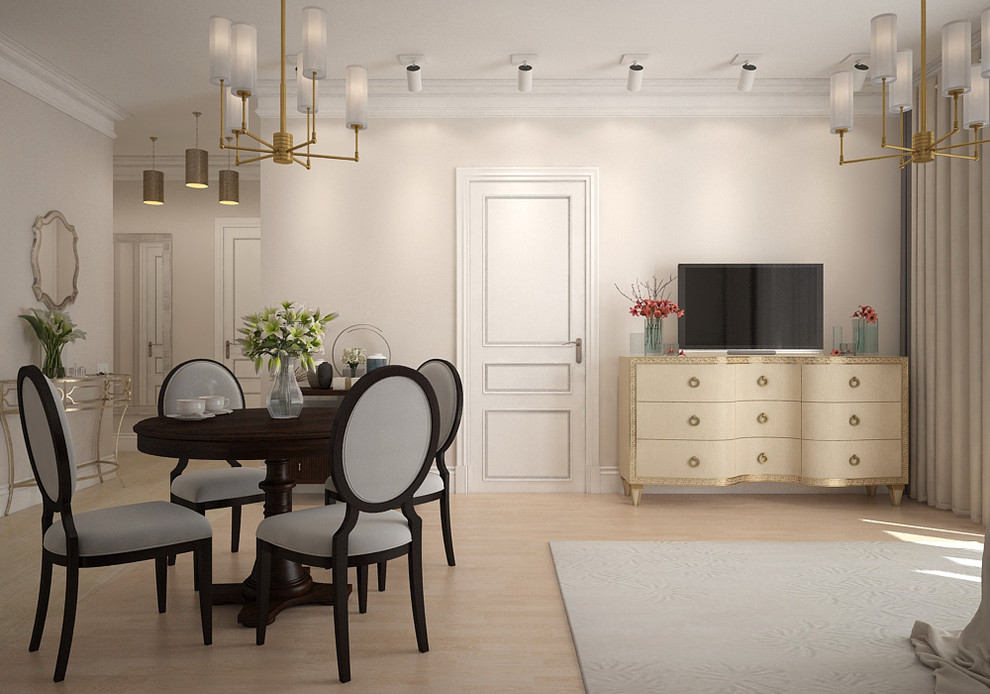 «Оттенки современной классики» / 45 м2