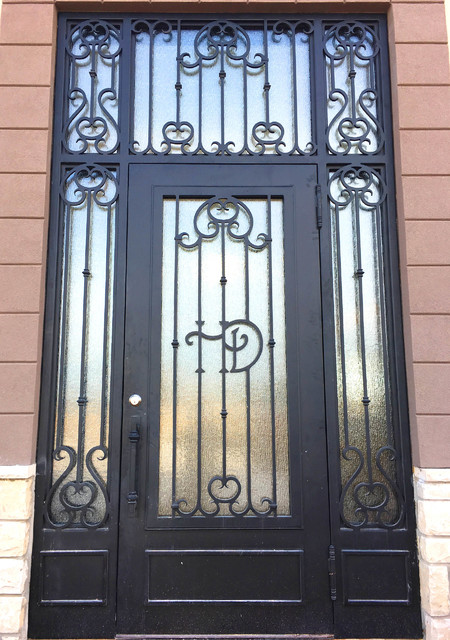 Monte Cristo Iron Doors American Traditional Entry