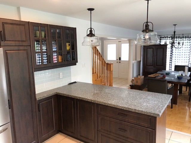 Before & After Complete Kitchen Remodeling - Mississauga, ON - May 2018