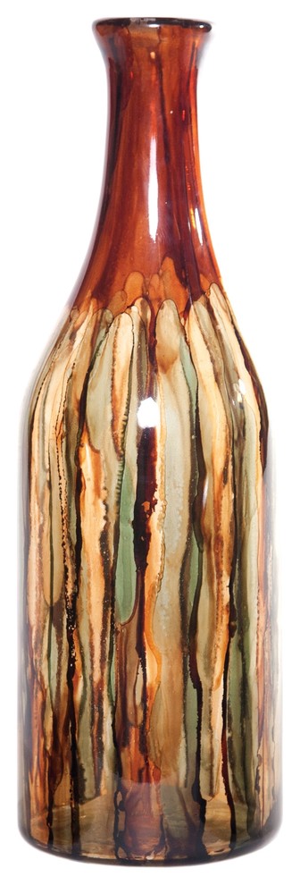 Terra Large Glass Bottle