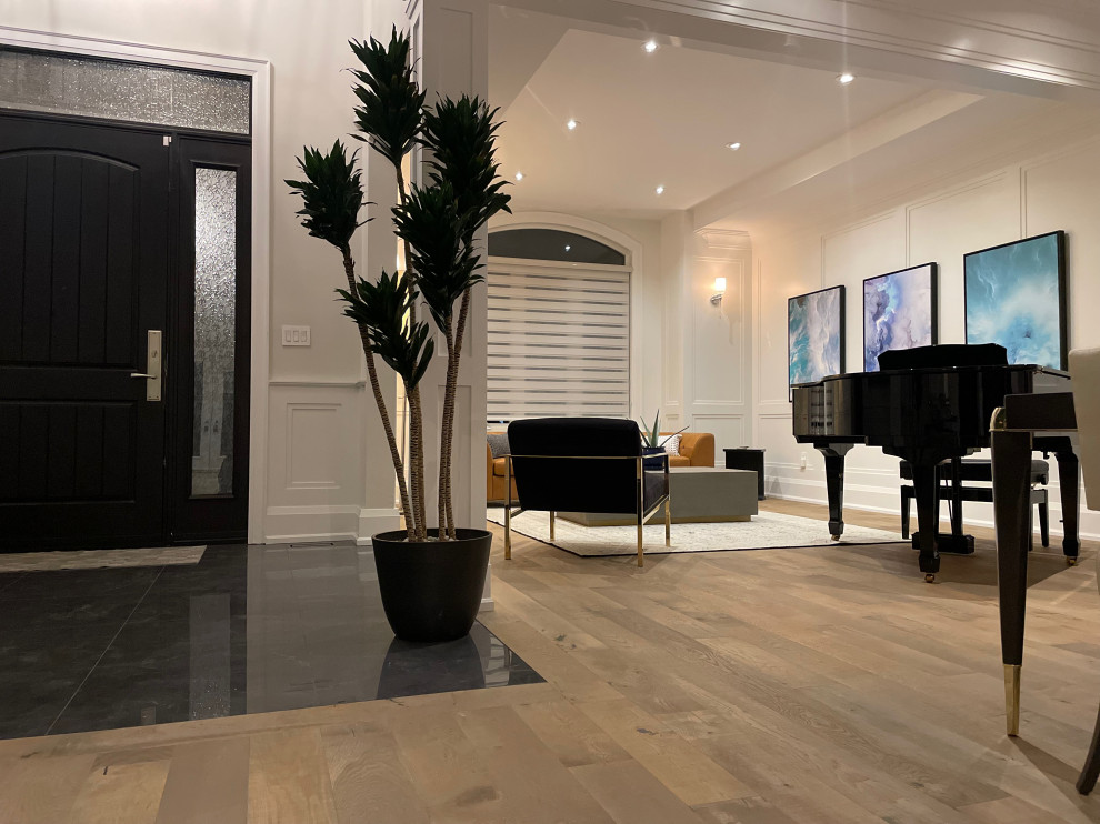Home design - transitional home design idea in Toronto