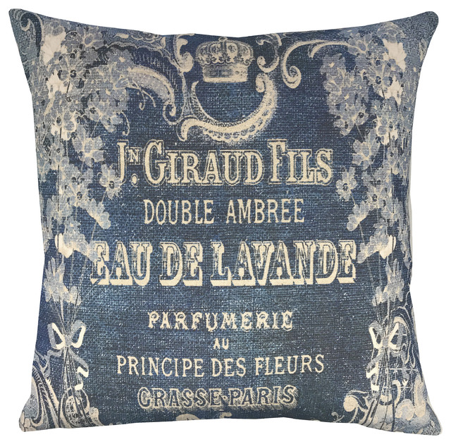 Lavender Indigo Pillow