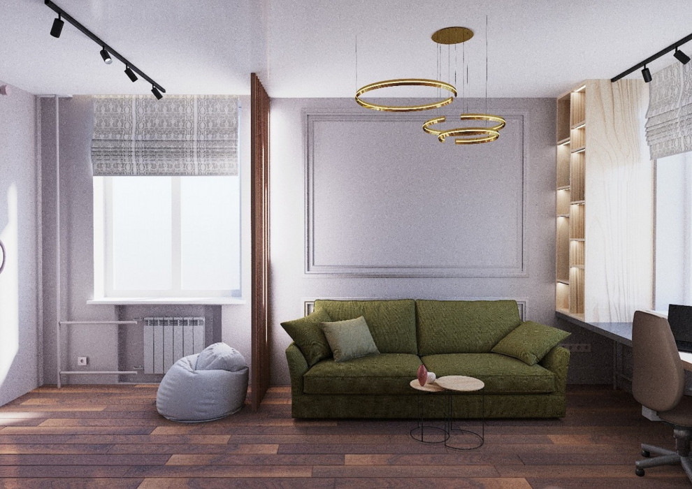 Дизайн-проект  для квартиры 78м2, ул.Трофимова