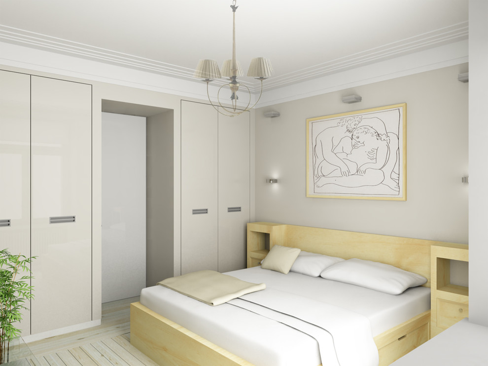 Минимализм в трехкомнатных апартаментах