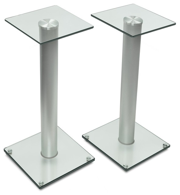 MountIt! Two Speaker Stands for Satellite Speakers and Surround Sound