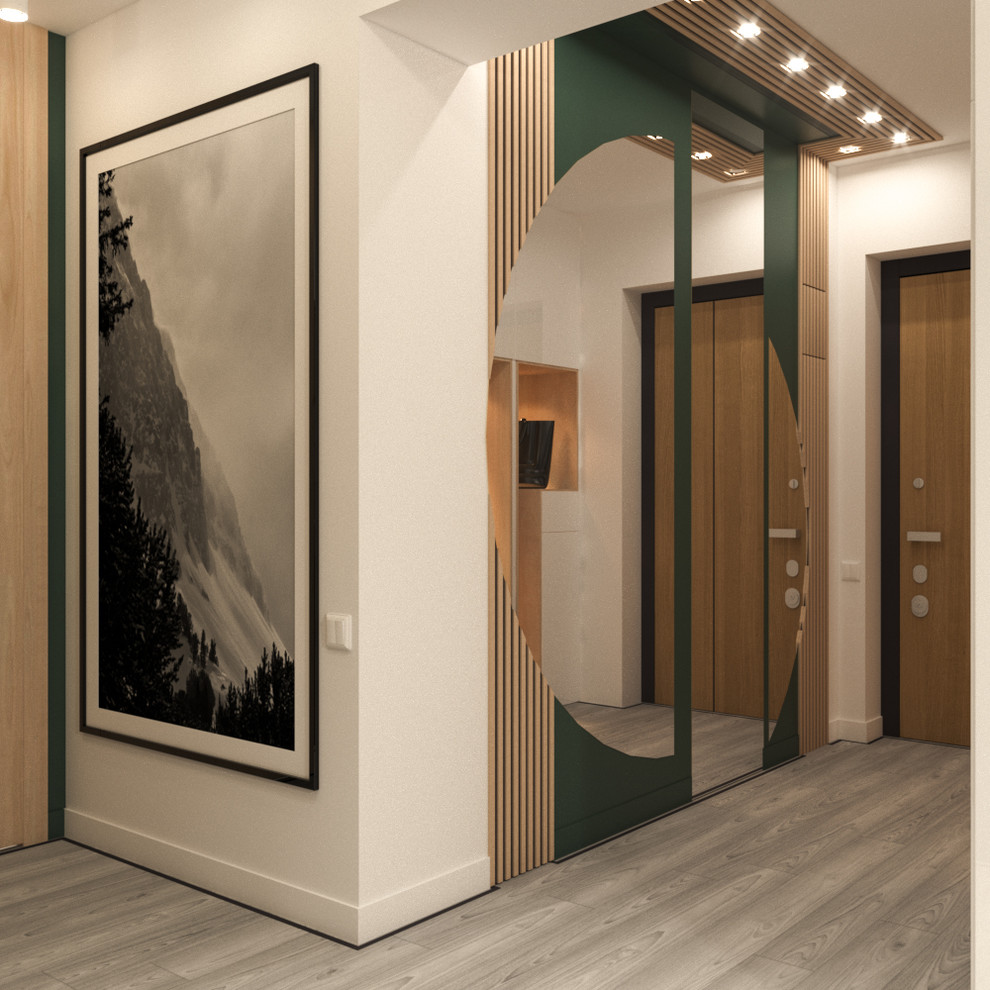 ДИЗАЙН ДВУХКОМНАТНОЙ КВАРТИРЫ С ПЕРЕПЛАНИРОВКОЙ