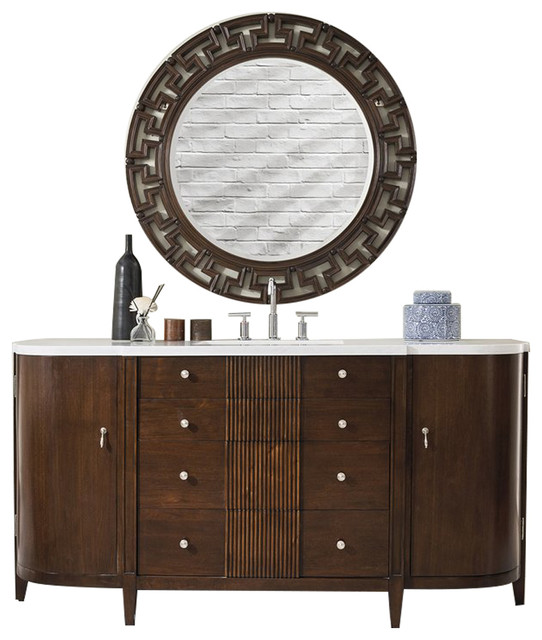 Melborne 68 Warm Espresso Single By James Martin Without Mirror