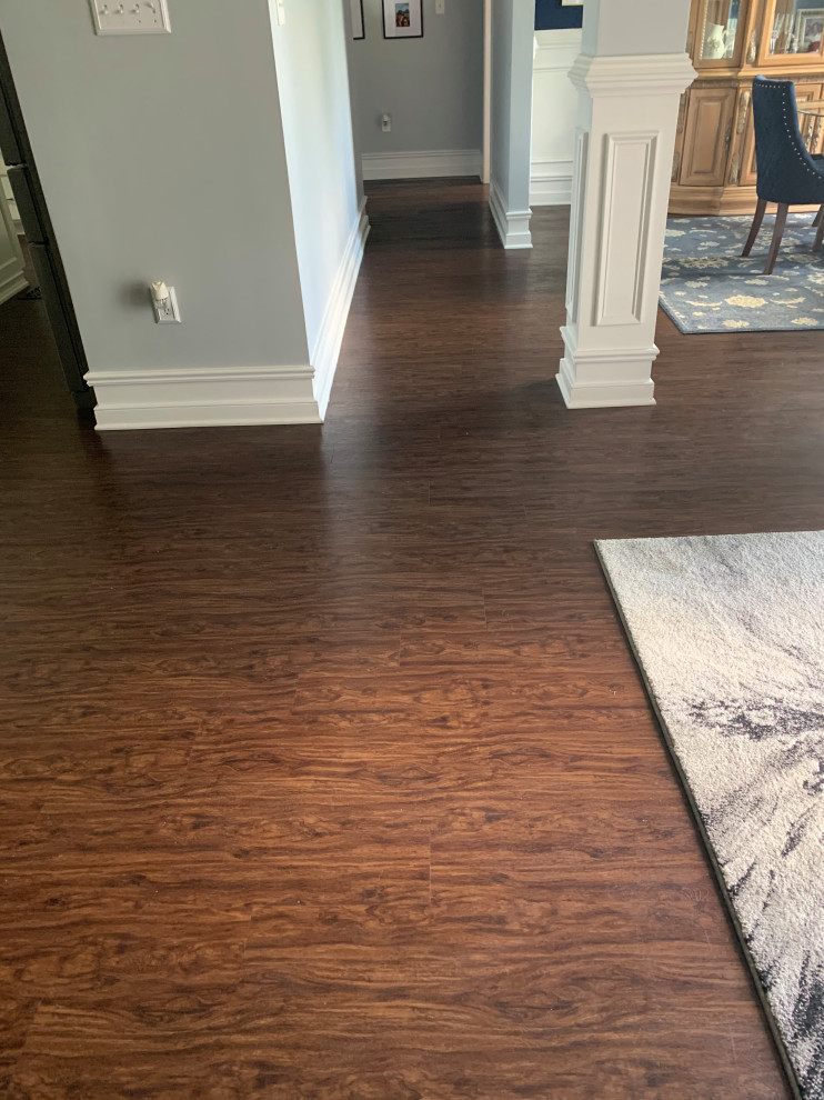 How to shine my matte finish laminate floors without a wax build up?