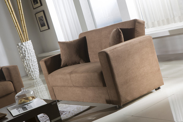 Tokyo Loveseat | Obsession Truffle - $462 moderne-dagligstue