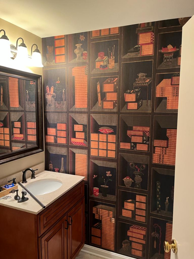 Wall paper installation
