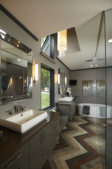 Master Bath contemporary-bathroom