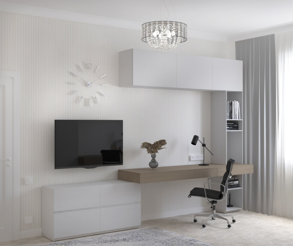 Дизайн частного дома в стиле неоклассика с элементами арт-дэко