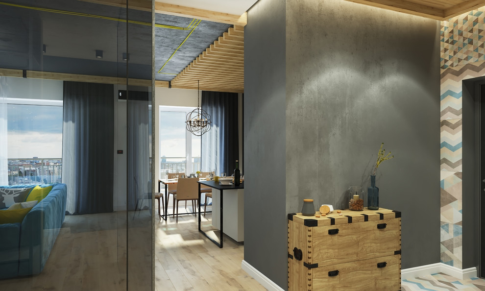 Лофт гостиной