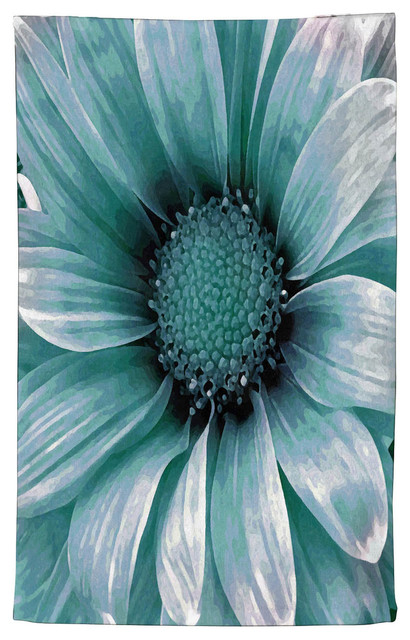 Daisy Mint Green Kitchen Towel Terry Cloth 15 X24 Daisy Mint Green Kitchen Towel Terry Cloth 15 X24