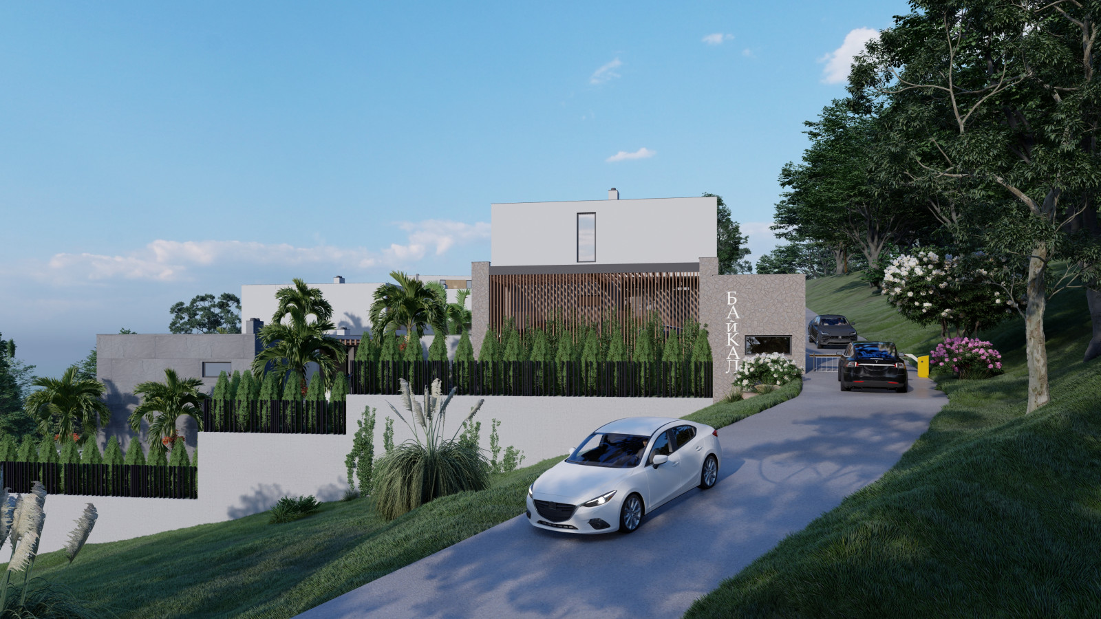 Жилой квартал частных домов, район Ручей Видный