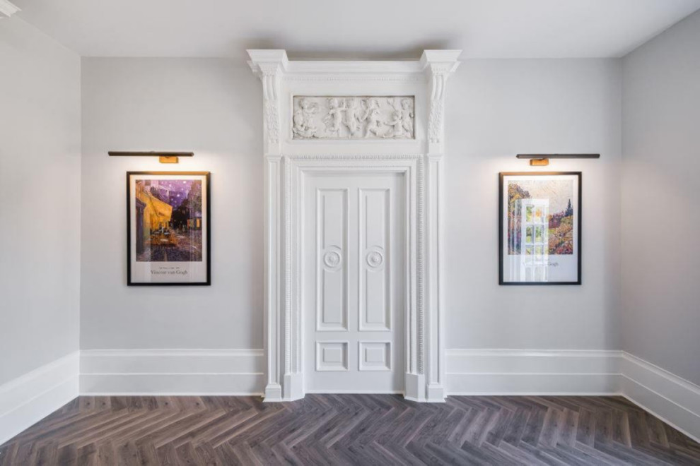 Home design - rustic home design idea in London