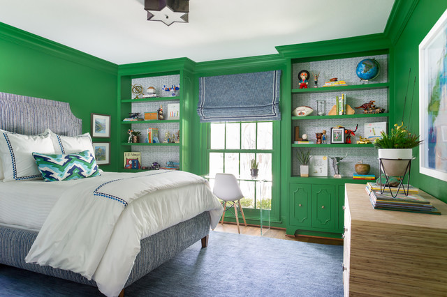 Dallas Boy S Bedroom Infused With Vibrant Color