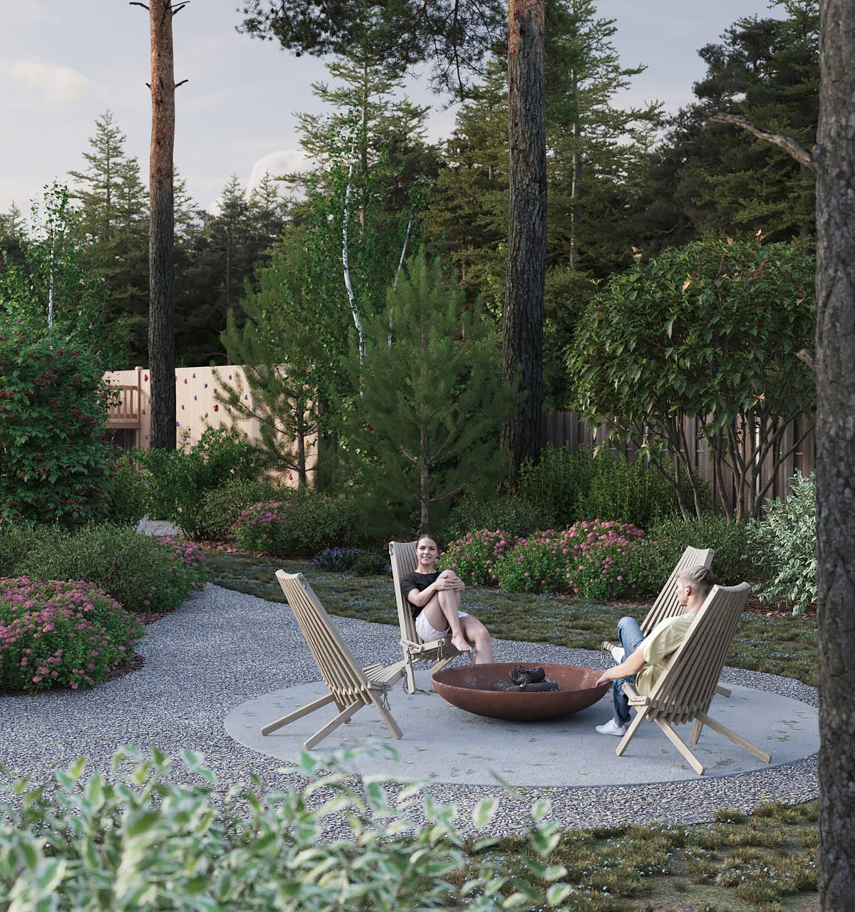 Сад, где время меняет форму