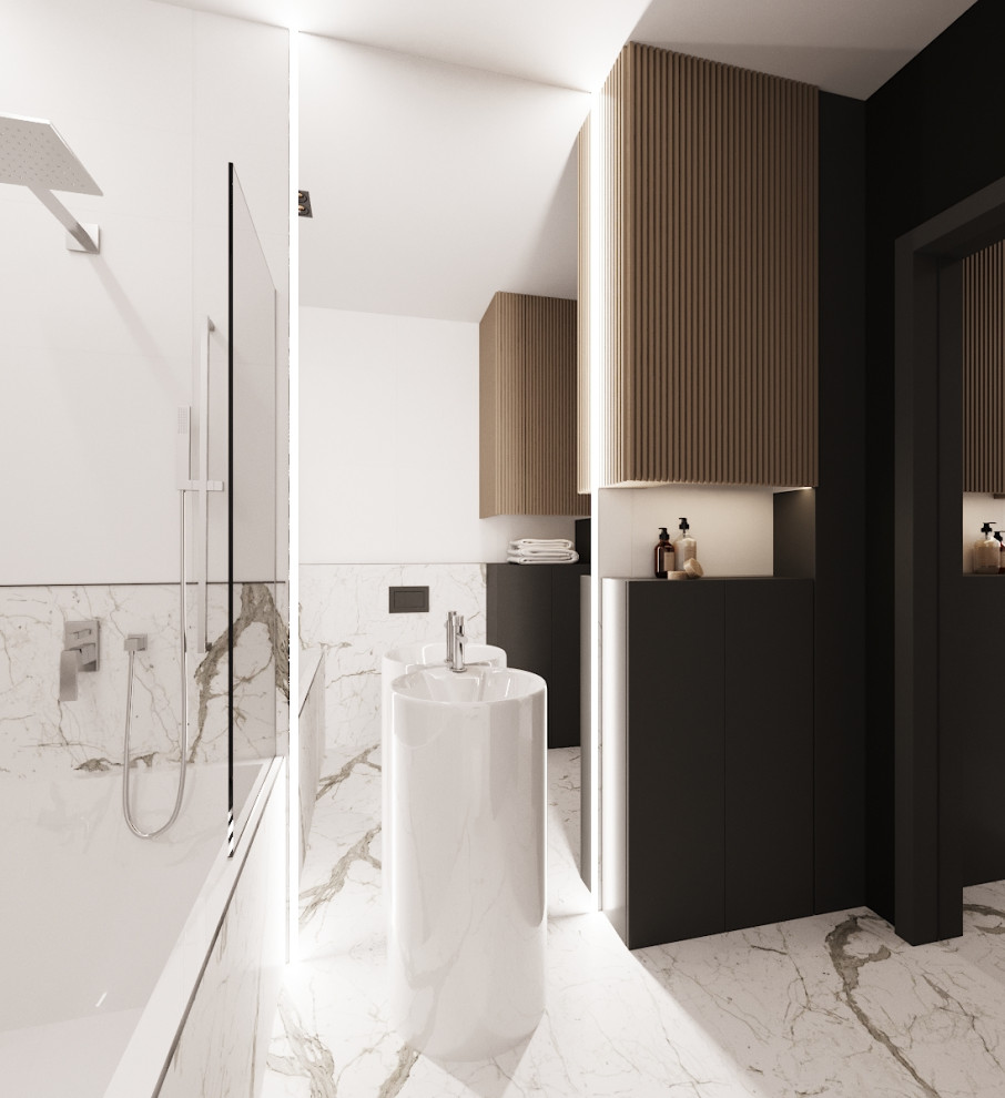 Интерьер ванной комнаты