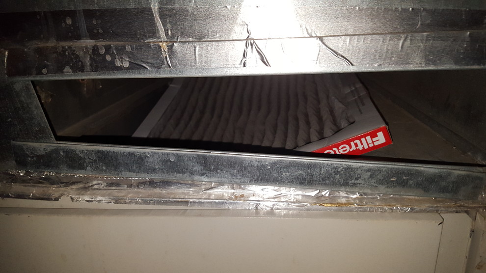 Furnace in crawl space