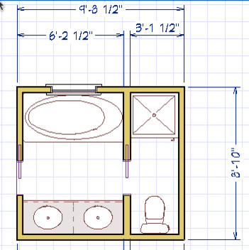 Small Master Bath Needs Renovated