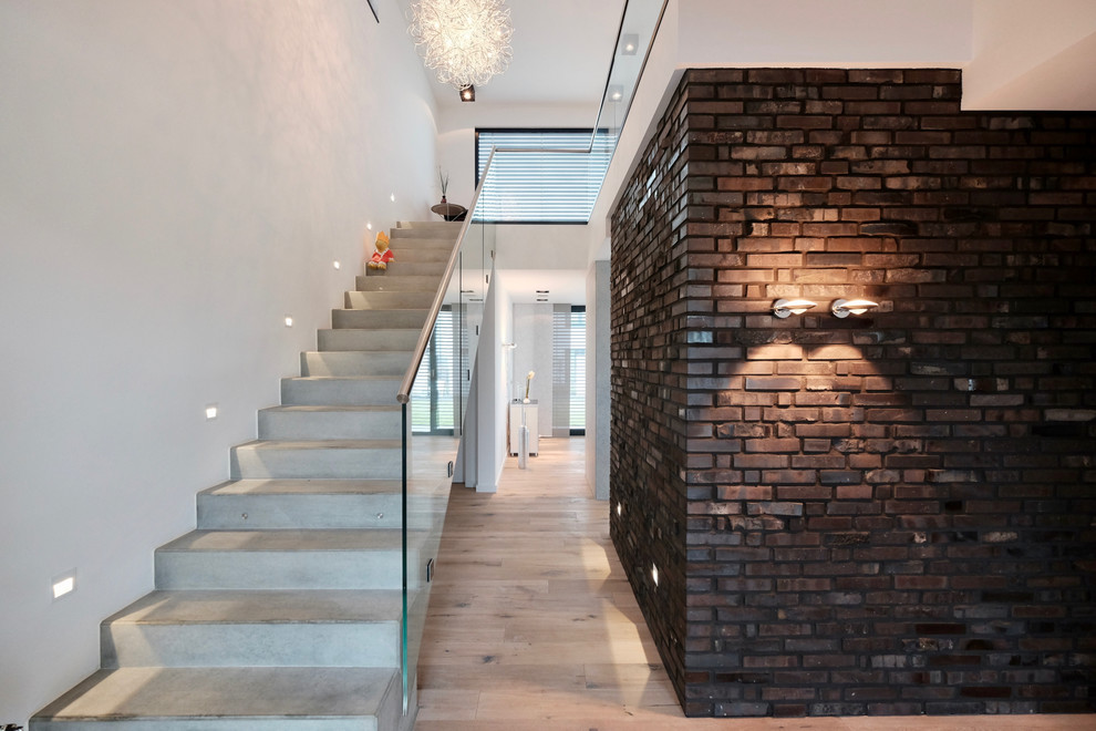 Moderne Treppe in Düsseldorf