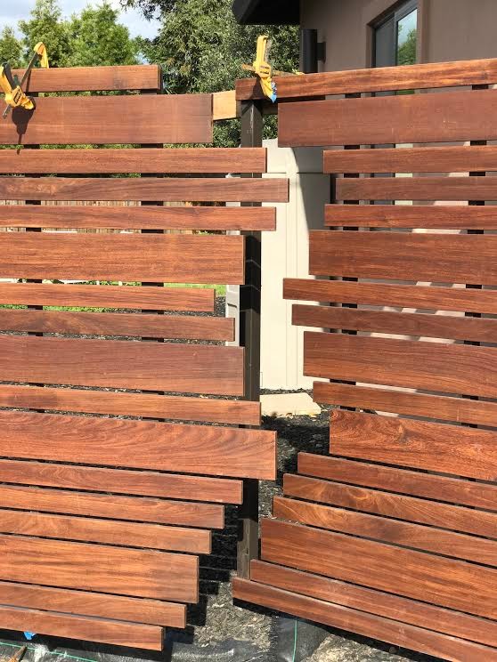 Wood Outdoor Gate