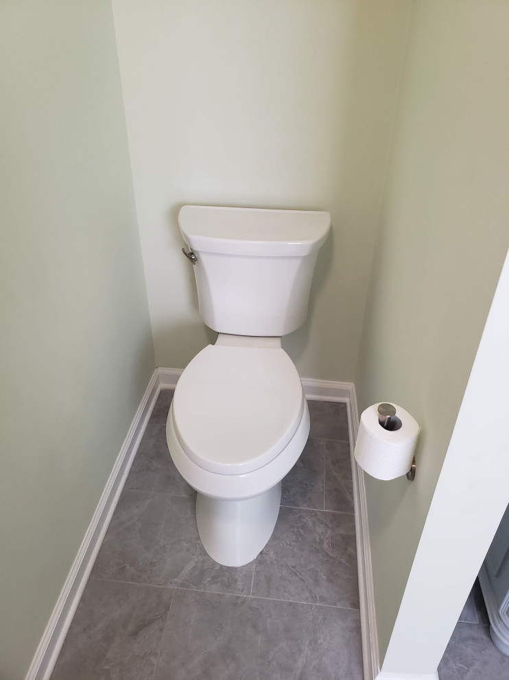Transitional Master Bath & Powder Room Remodel