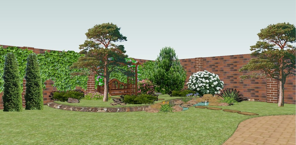 Дизайн проект ландшафта г. Ростов-на-Дону