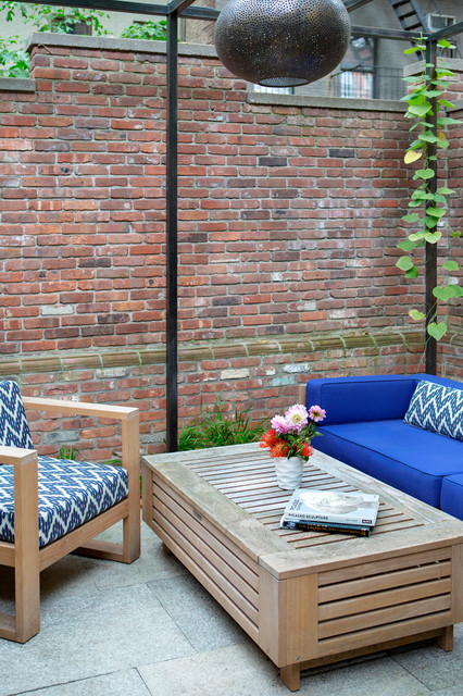 E 84th modern-patio